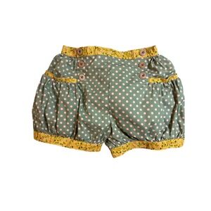 Matilda Jane x Joanna Gaines Girls Shorts Size 8 Polka Dot‎ Bubble Bloomer Style